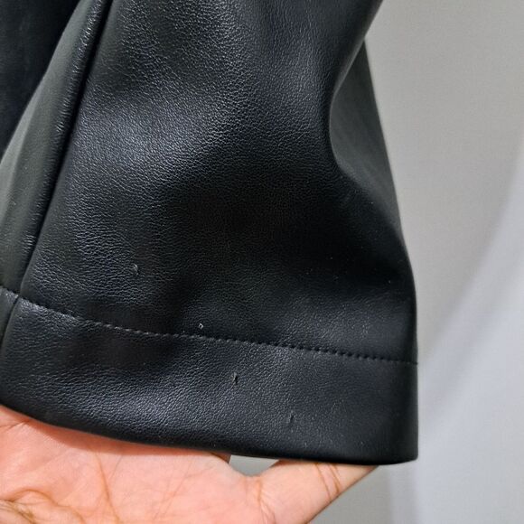 Faux Leather, High Waisted, NWOT Pants - Picture 9 of 13